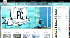 Desktop Screenshot of easportsfc.com