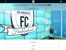 Tablet Screenshot of easportsfc.com